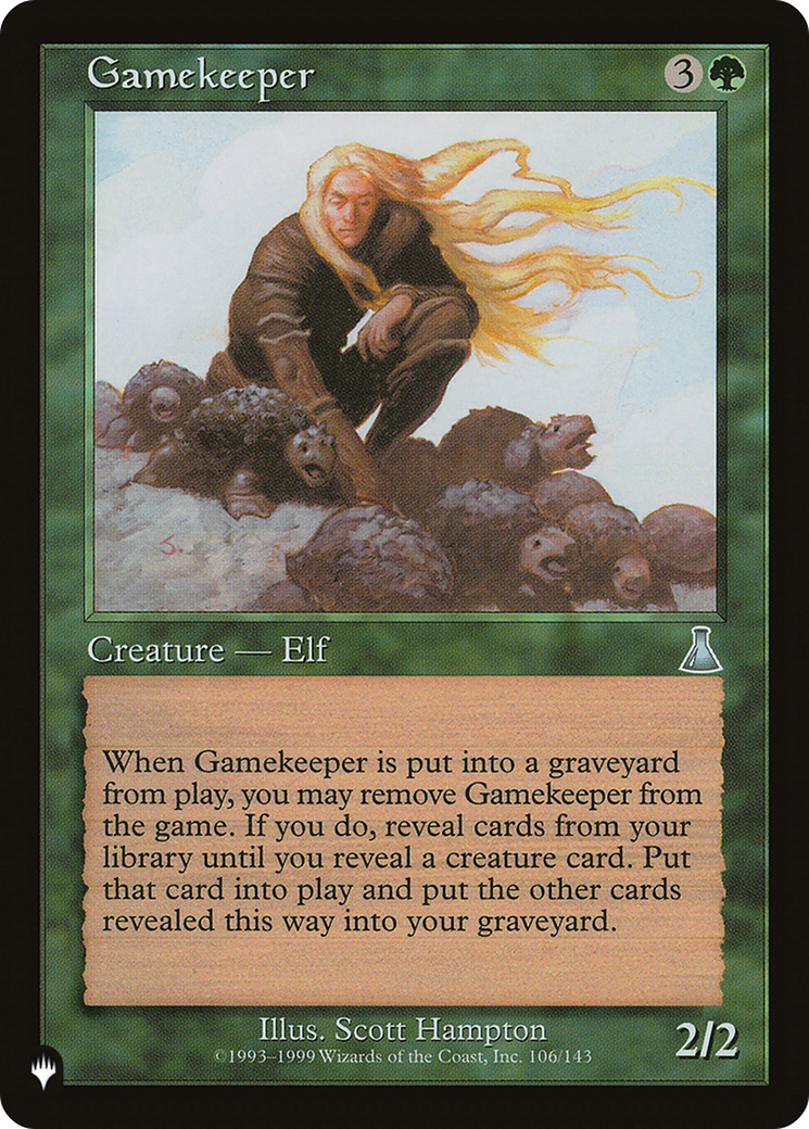 Gamekeeper [The List] | Dumpster Cat Games