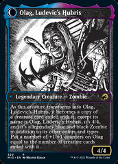 Ludevic, Necrogenius // Olag, Ludevic's Hubris (Showcase Eternal Night) [Innistrad: Midnight Hunt] | Dumpster Cat Games