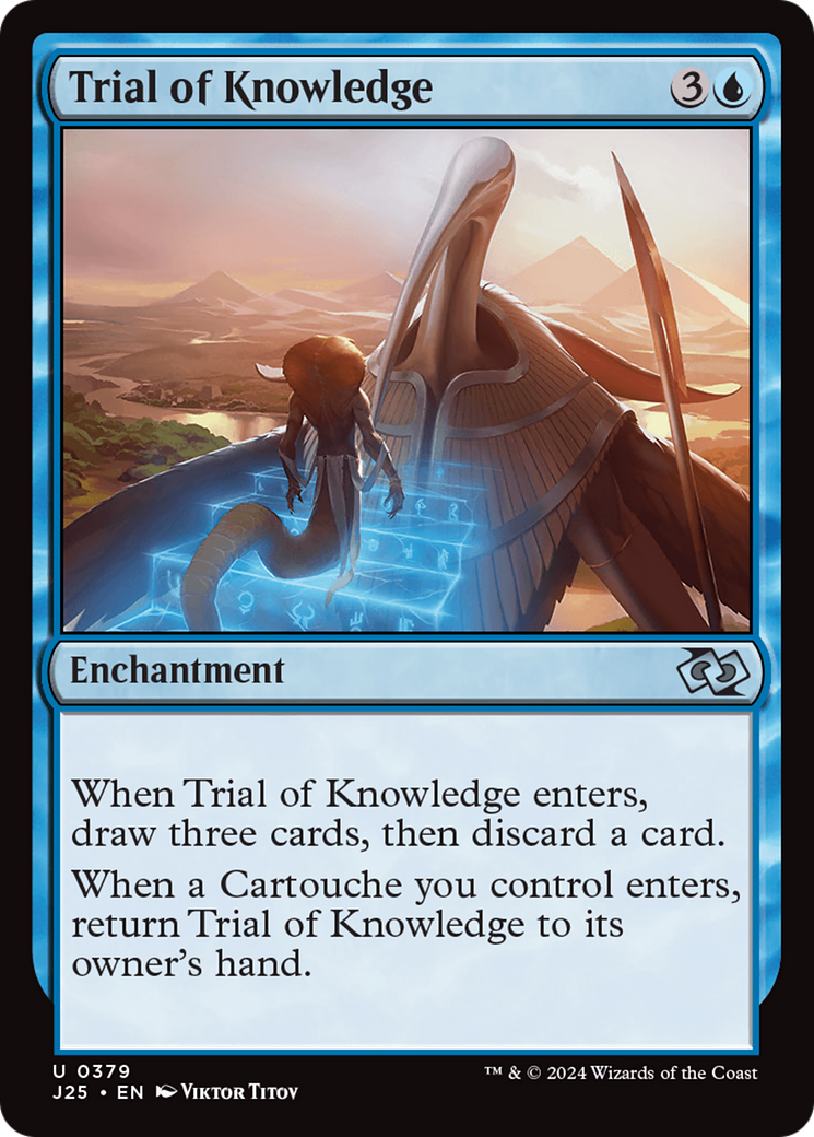 Trial of Knowledge [Foundations Jumpstart] | Dumpster Cat Games