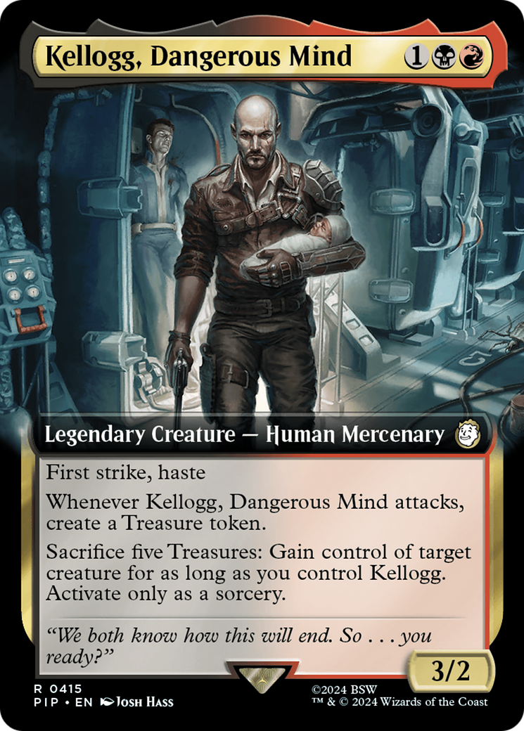 Kellogg, Dangerous Mind (Extended Art) [Fallout] | Dumpster Cat Games