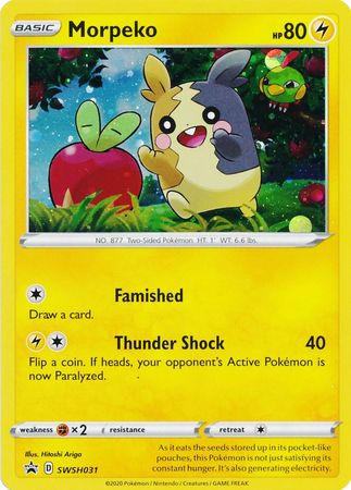 Morpeko (SWSH031) [Sword & Shield: Black Star Promos] | Dumpster Cat Games