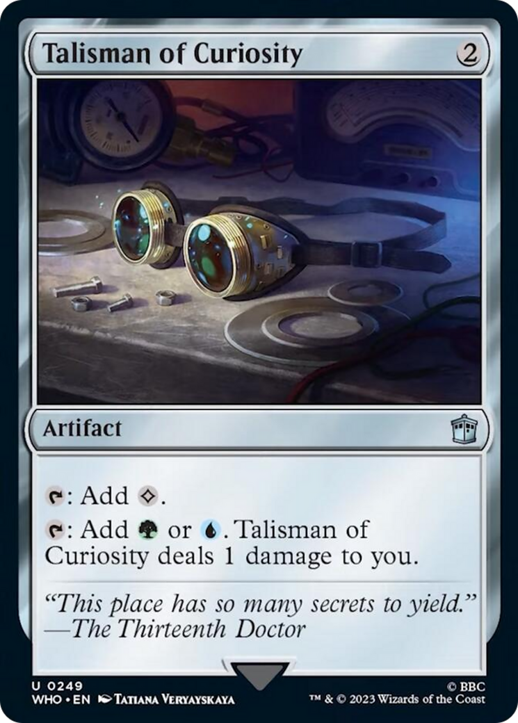 Talisman of Curiosity [Doctor Who] | Dumpster Cat Games