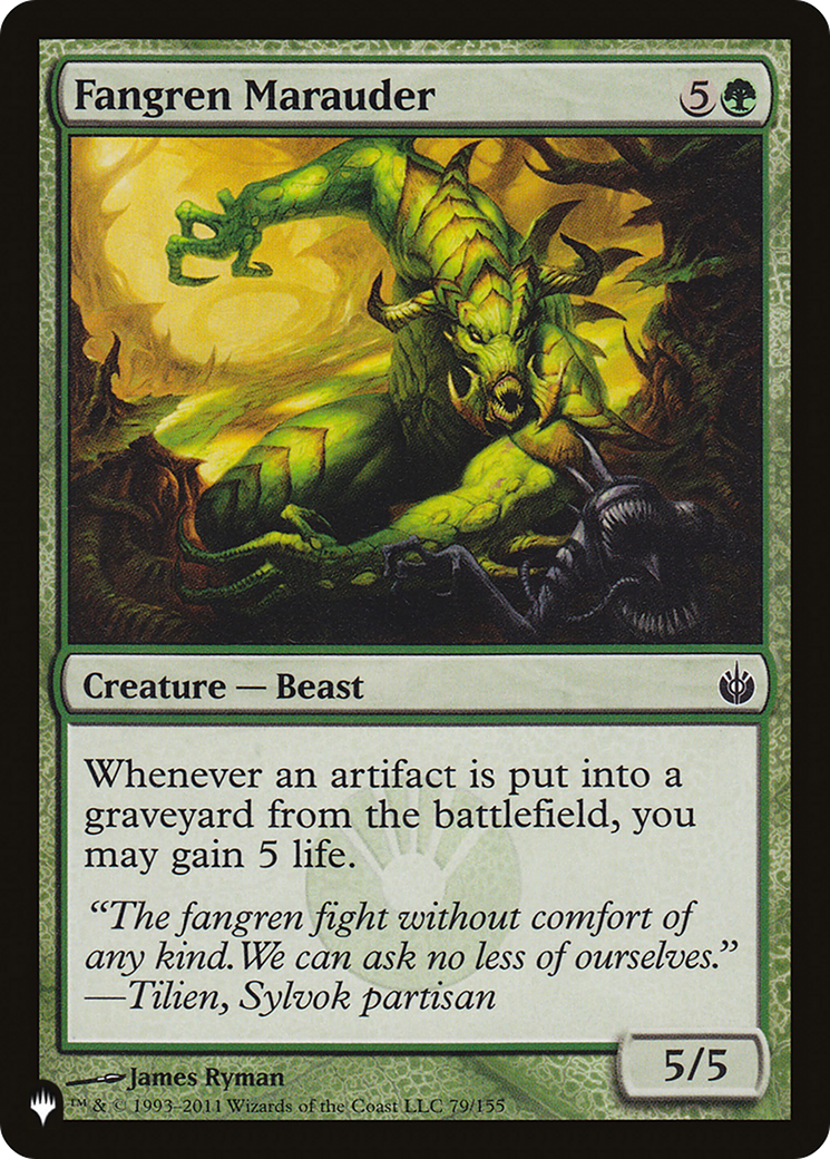 Fangren Marauder [The List] | Dumpster Cat Games