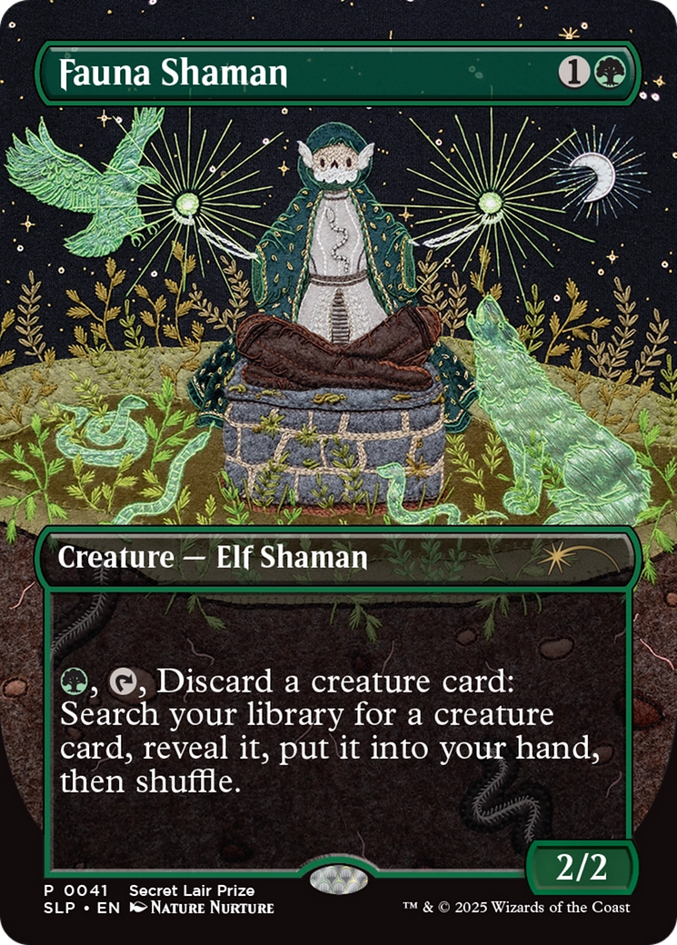 Fauna Shaman [Secret Lair Showdown] | Dumpster Cat Games