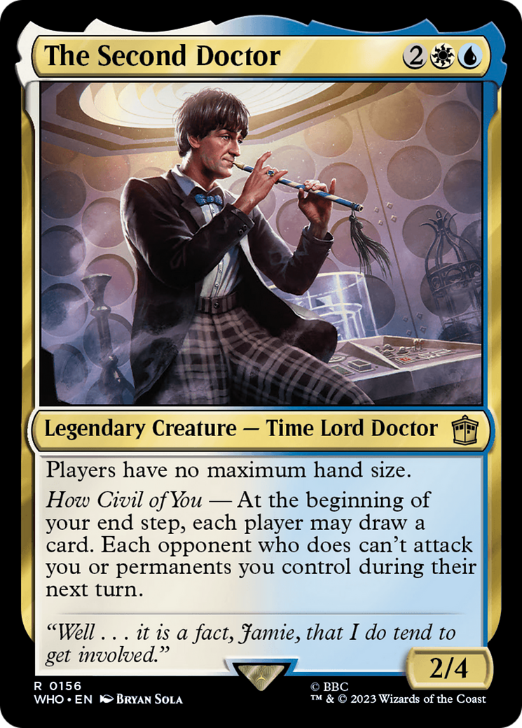 The Second Doctor [Doctor Who] | Dumpster Cat Games