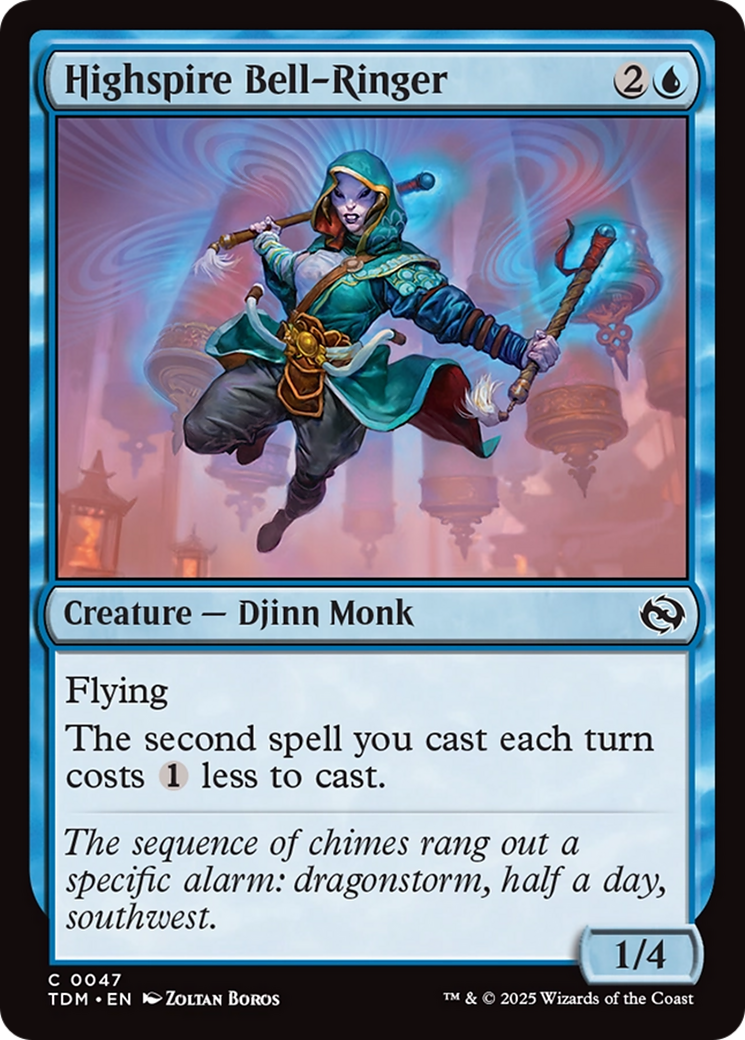 Highspire Bell-Ringer [Tarkir: Dragonstorm] | Dumpster Cat Games
