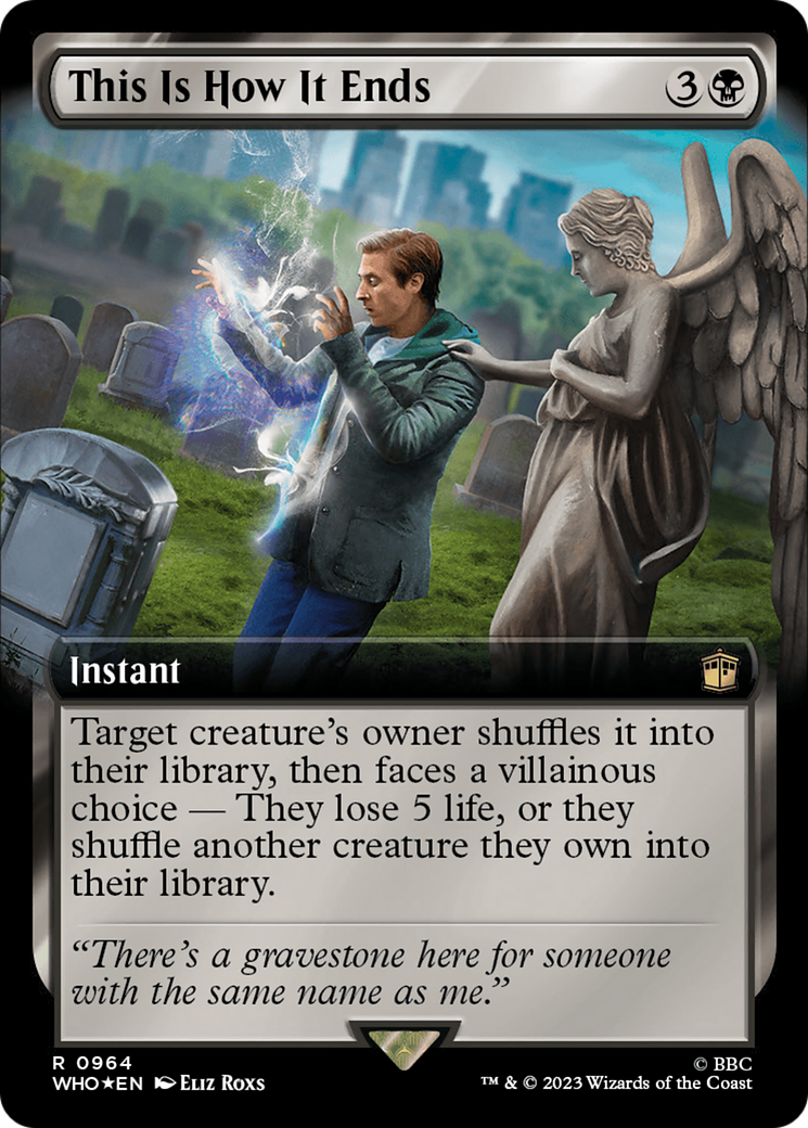 This Is How It Ends (Extended Art) (Surge Foil) [Doctor Who] | Dumpster Cat Games