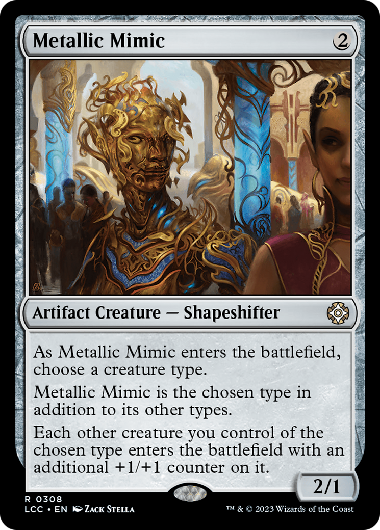 Metallic Mimic [The Lost Caverns of Ixalan Commander] | Dumpster Cat Games