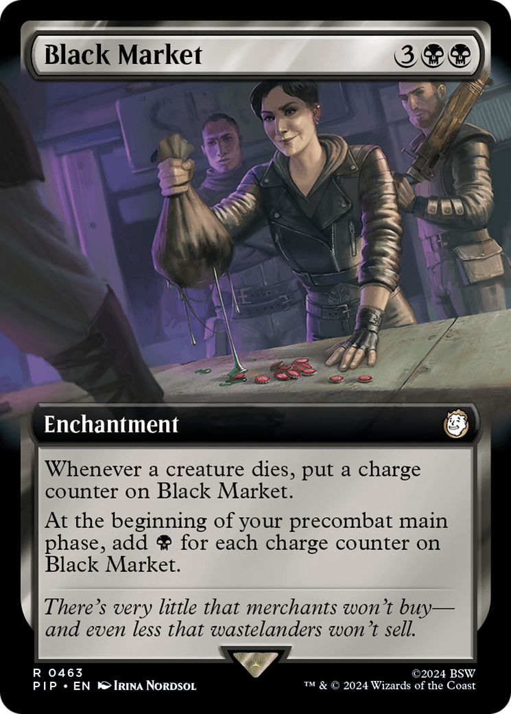 Black Market (Extended Art) [Fallout] | Dumpster Cat Games