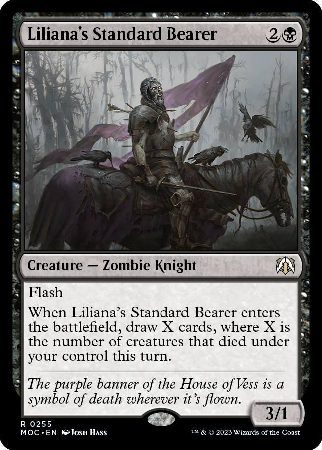 Liliana's Standard Bearer [March of the Machine Commander] | Dumpster Cat Games