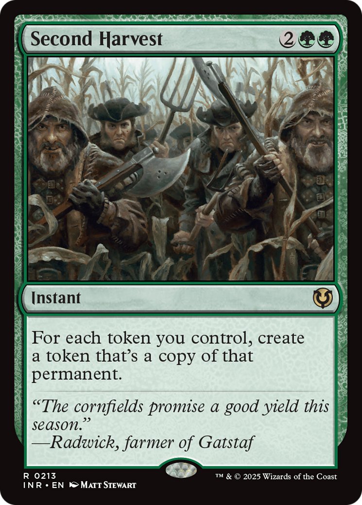 Second Harvest [Innistrad Remastered] | Dumpster Cat Games