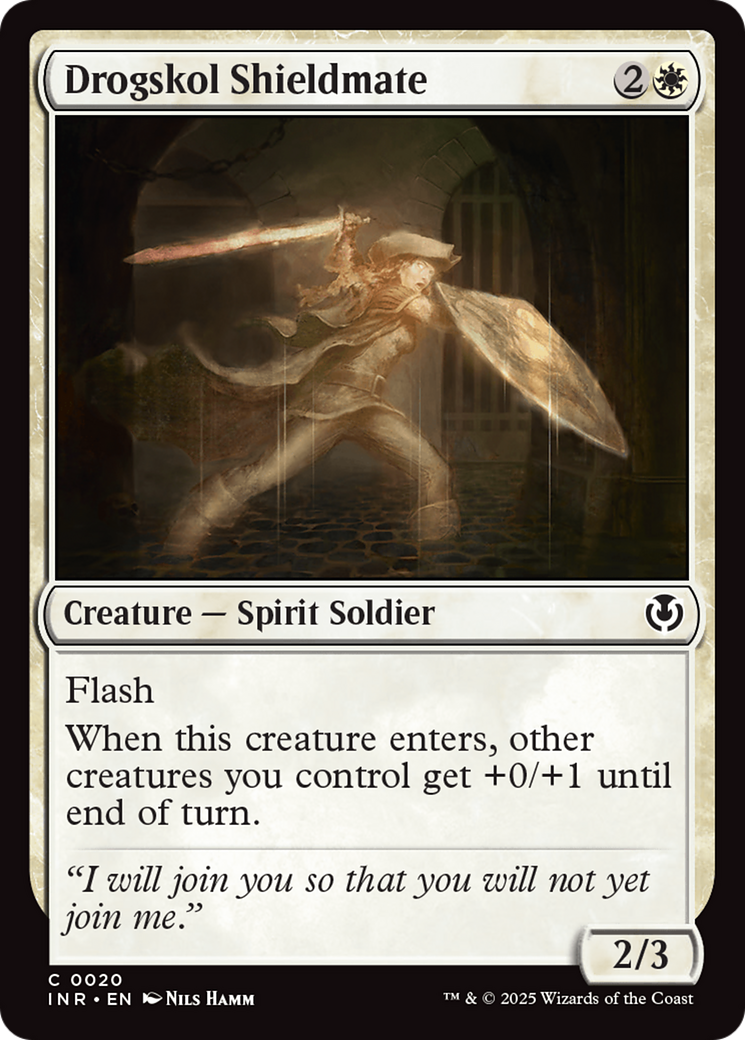 Drogskol Shieldmate [Innistrad Remastered] | Dumpster Cat Games