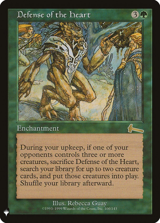 Defense of the Heart [Mystery Booster] | Dumpster Cat Games