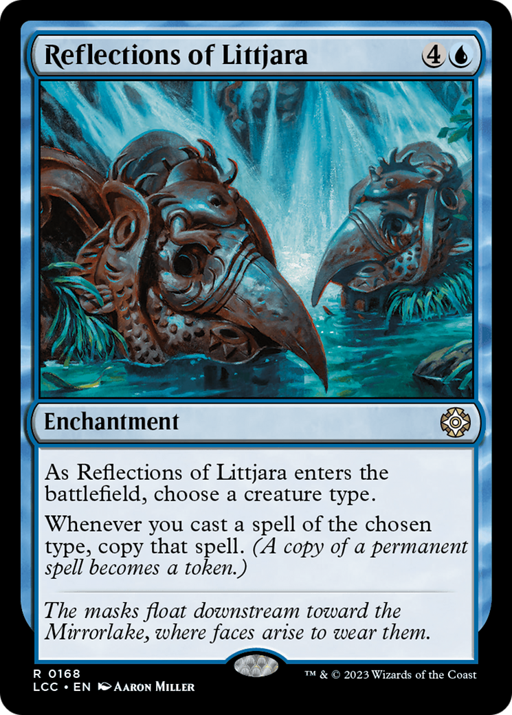 Reflections of Littjara [The Lost Caverns of Ixalan Commander] | Dumpster Cat Games