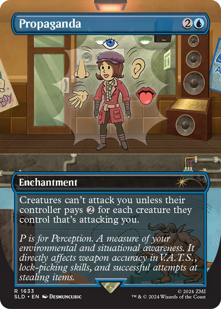 Propaganda (1633) (Rainbow Foil) [Secret Lair Drop Series] | Dumpster Cat Games