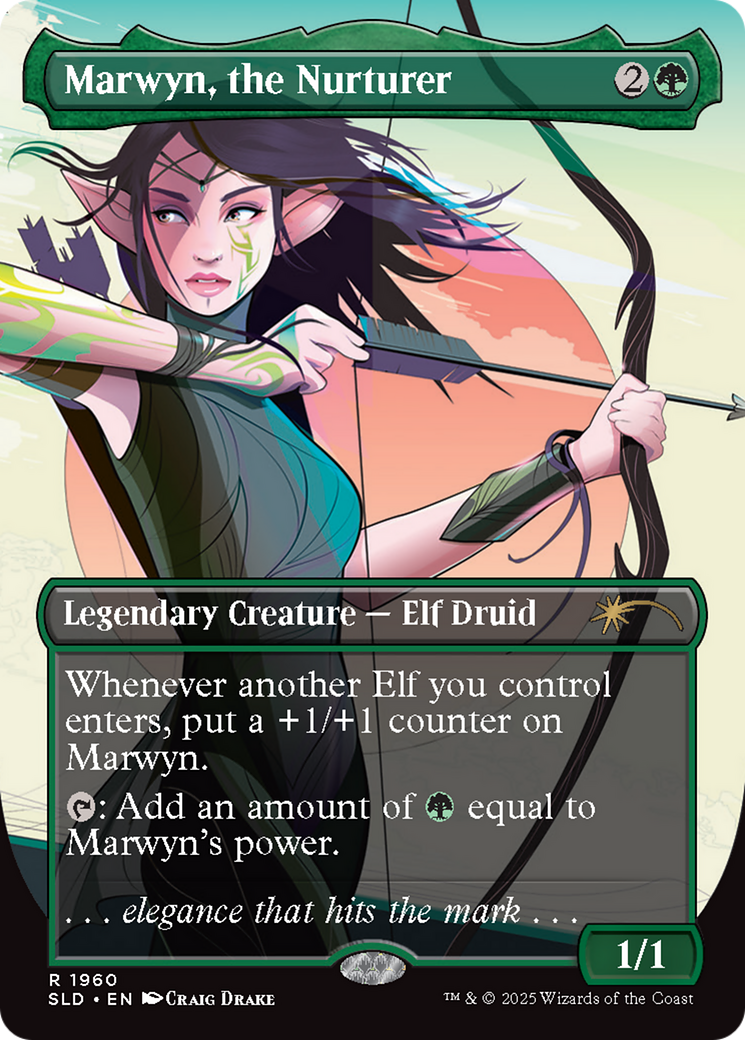 Marwyn, the Nurturer [Secret Lair Drop Series] | Dumpster Cat Games