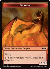 Dragon Egg // Dragon (0013) Double-Sided Token [Tarkir: Dragonstorm Commander Tokens] | Dumpster Cat Games