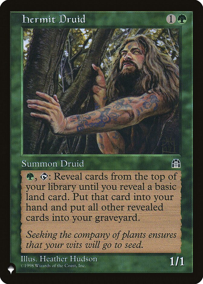 Hermit Druid [The List] | Dumpster Cat Games