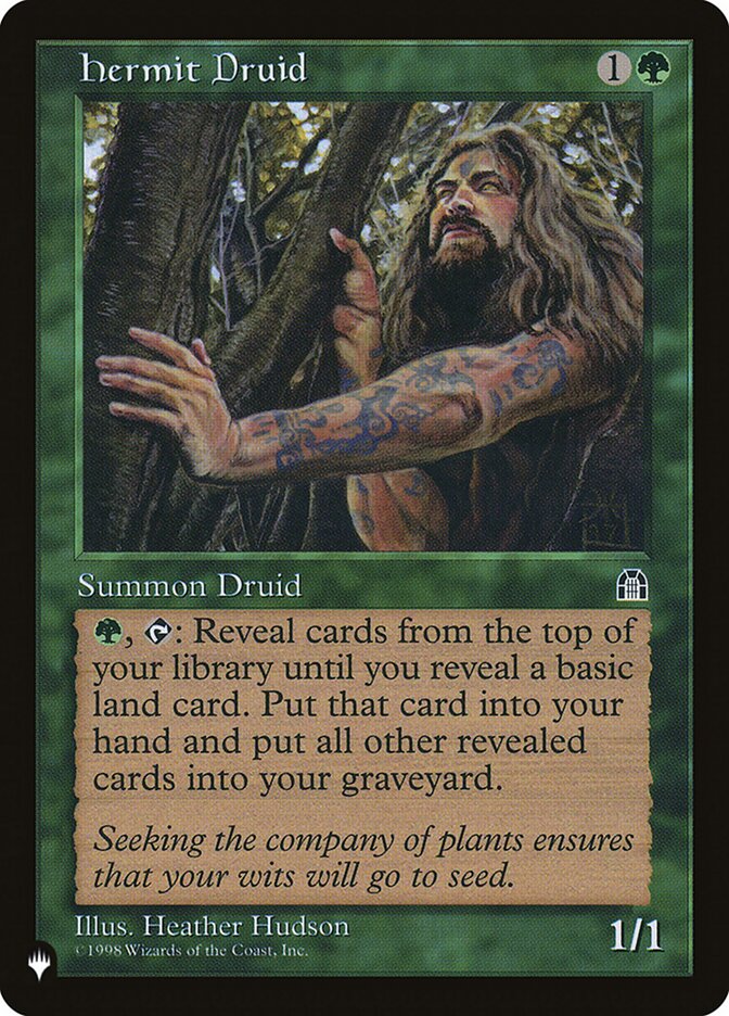 Hermit Druid [The List] | Dumpster Cat Games