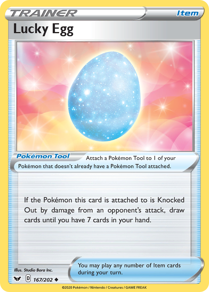 Lucky Egg (167/202) [Sword & Shield: Base Set] | Dumpster Cat Games