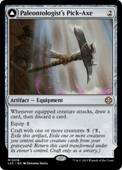 Paleontologist's Pick-Axe [The Lost Caverns of Ixalan Commander] | Dumpster Cat Games