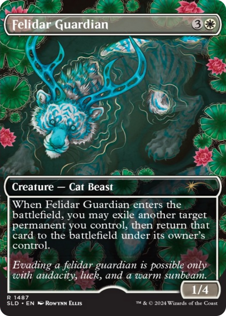 Felidar Guardian (Rainbow Foil) [Secret Lair Drop Series] | Dumpster Cat Games