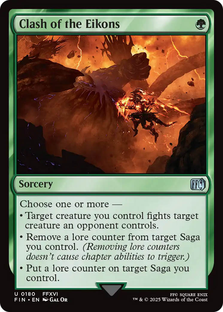 Clash of the Eikons [FINAL FANTASY] | Dumpster Cat Games