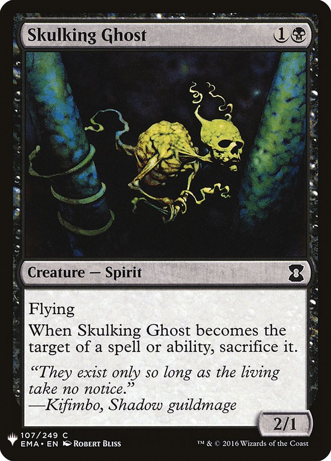 Skulking Ghost [Mystery Booster] | Dumpster Cat Games