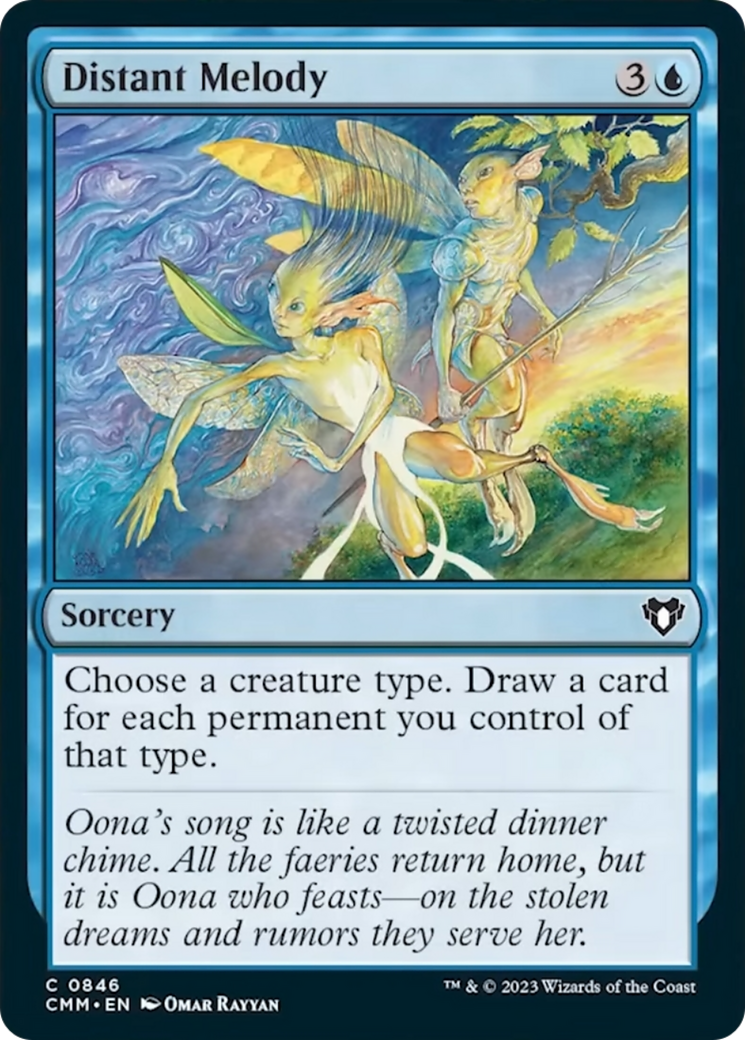 Distant Melody [Commander Masters] | Dumpster Cat Games