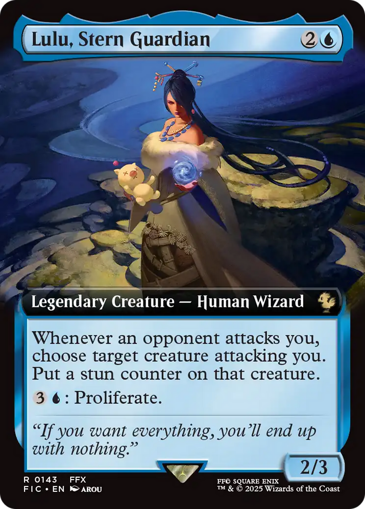 Lulu, Stern Guardian (Extended Art) [FINAL FANTASY Commander] | Dumpster Cat Games