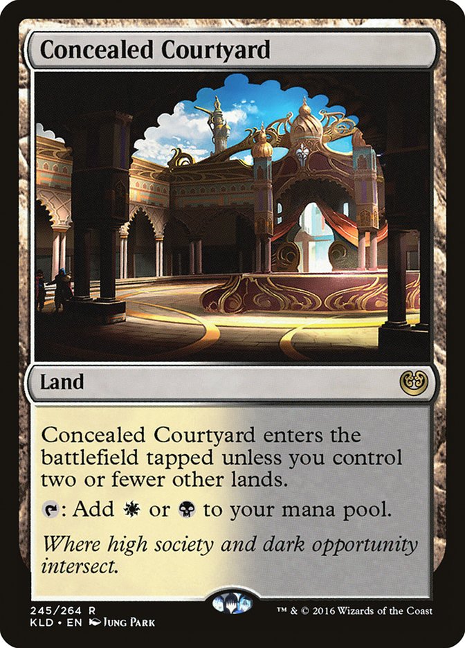 Concealed Courtyard [Kaladesh] | Dumpster Cat Games