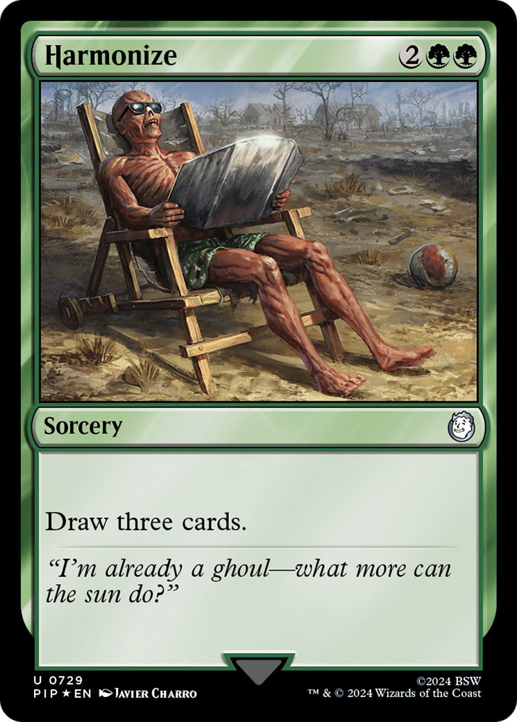 Harmonize (Surge Foil) [Fallout] | Dumpster Cat Games