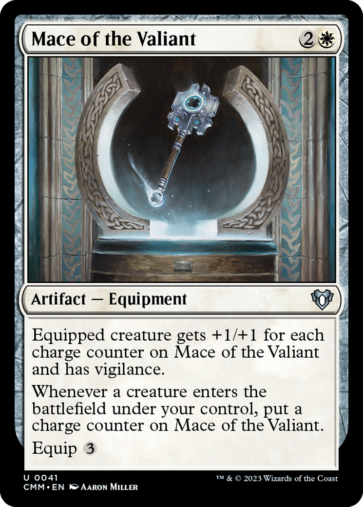 Mace of the Valiant [Commander Masters] | Dumpster Cat Games