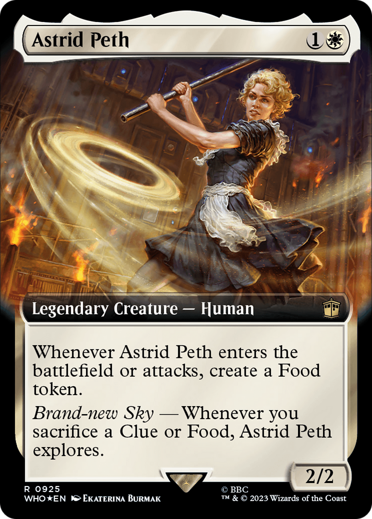Astrid Peth (Extended Art) (Surge Foil) [Doctor Who] | Dumpster Cat Games
