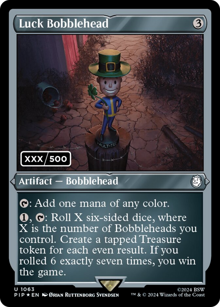 Luck Bobblehead (Serial Numbered) [Fallout] | Dumpster Cat Games