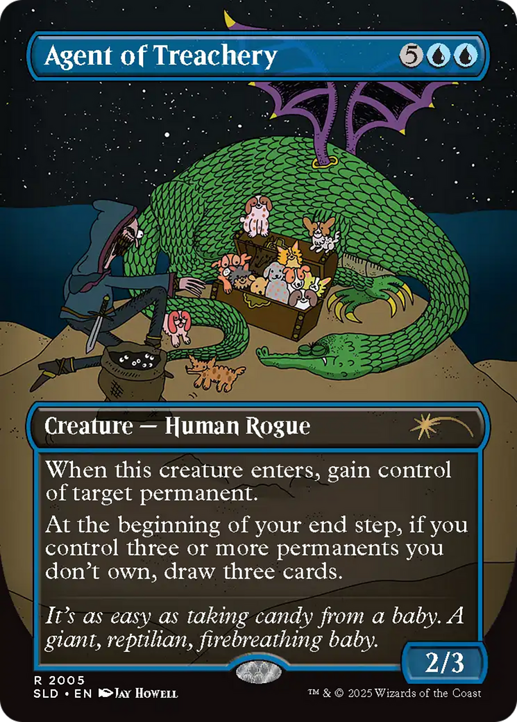Agent of Treachery [Secret Lair Drop Series] | Dumpster Cat Games