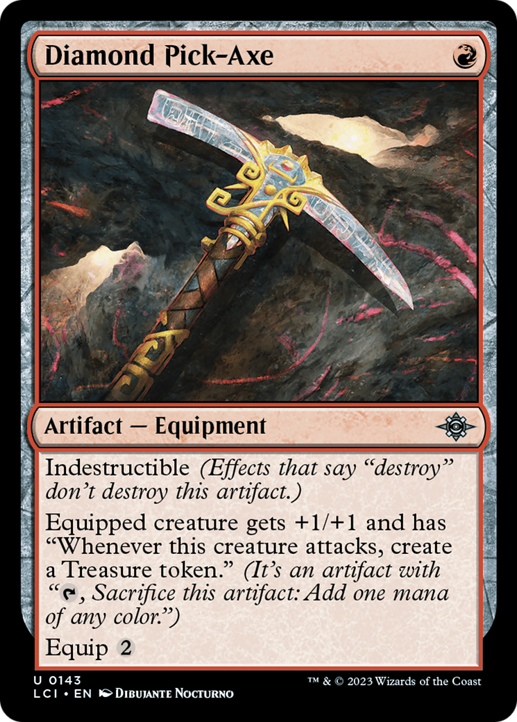 Diamond Pick-Axe [The Lost Caverns of Ixalan] | Dumpster Cat Games