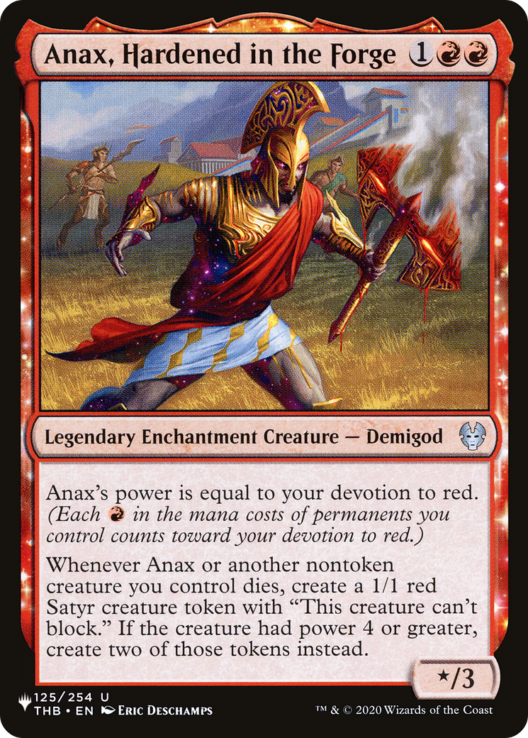 Anax, Hardened in the Forge [The List] | Dumpster Cat Games