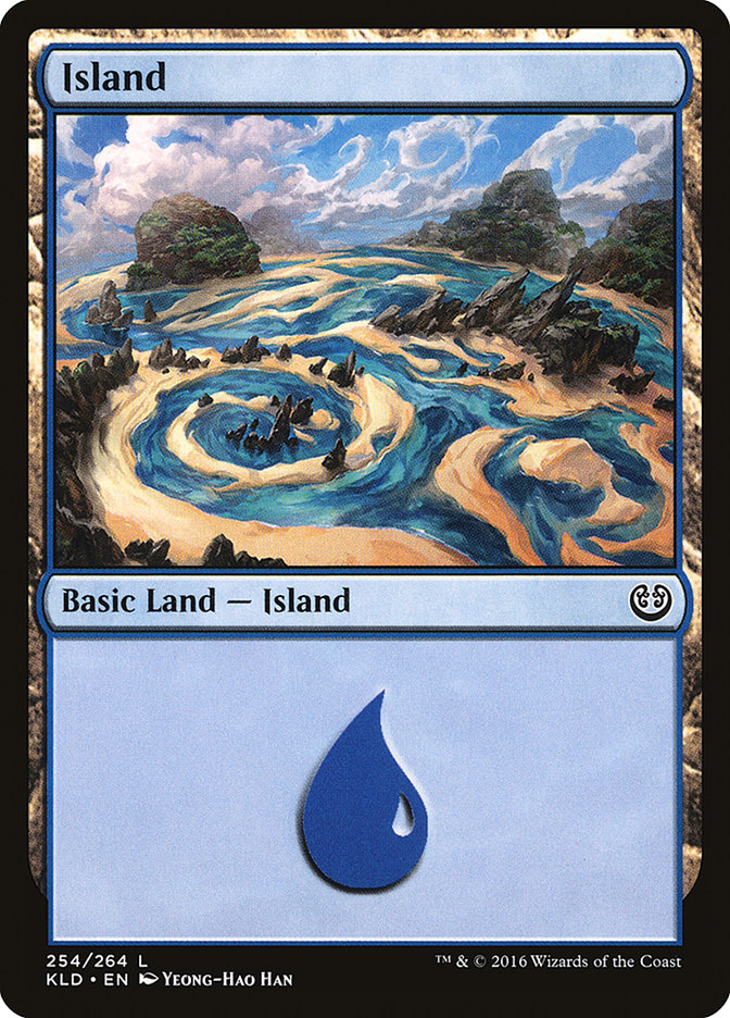 Island (254) [Kaladesh] | Dumpster Cat Games