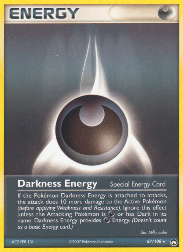 Darkness Energy (87/108) [EX: Power Keepers] | Dumpster Cat Games