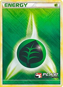 Grass Energy (2010 Play Pokemon Promo) [League & Championship Cards] | Dumpster Cat Games