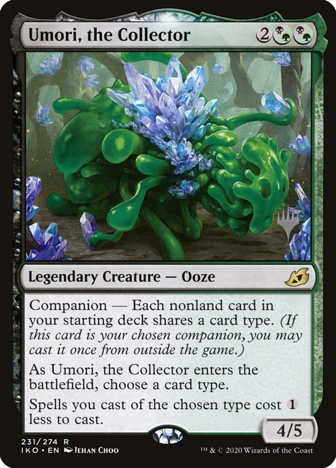 Umori, the Collector (Promo Pack) [Ikoria: Lair of Behemoths Promos] | Dumpster Cat Games