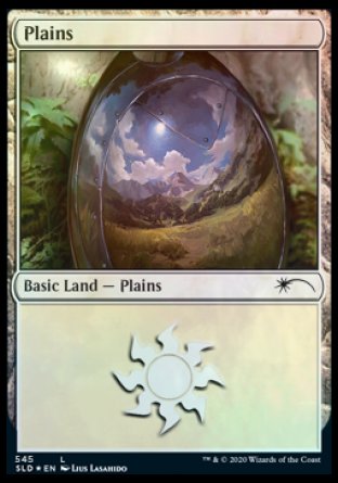 Plains (Heavily Armored) (545) [Secret Lair Drop Promos] | Dumpster Cat Games
