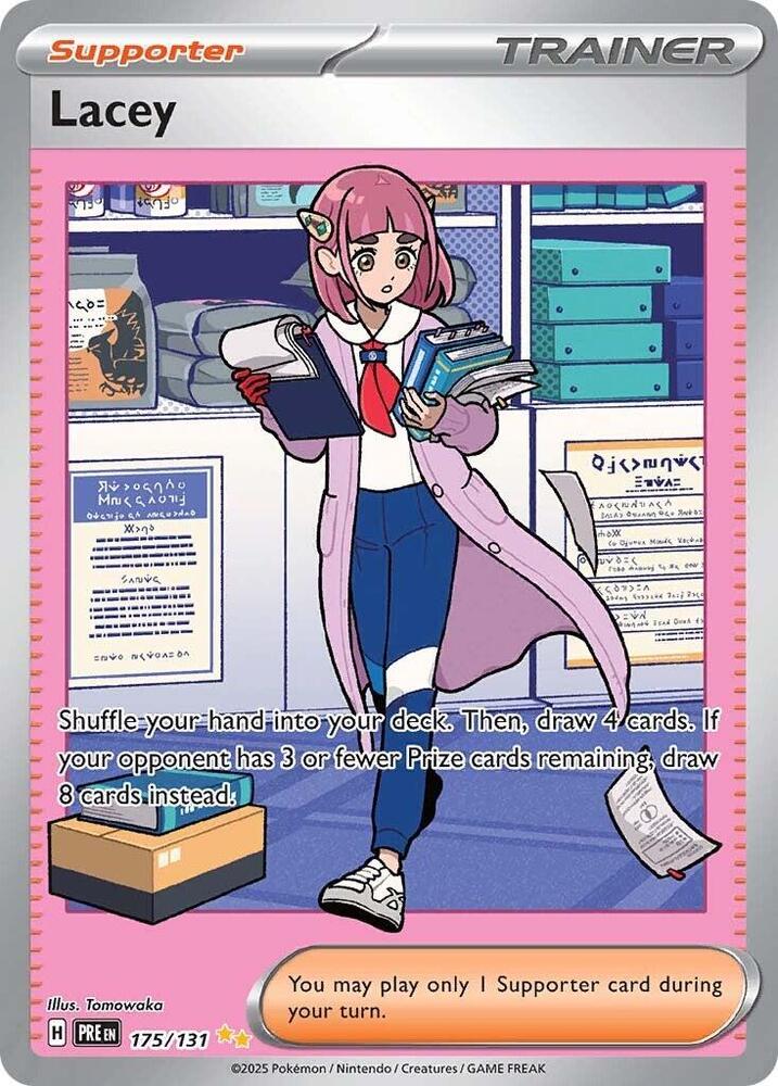Lacey (175/131) [Scarlet & Violet: Prismatic Evolutions] | Dumpster Cat Games