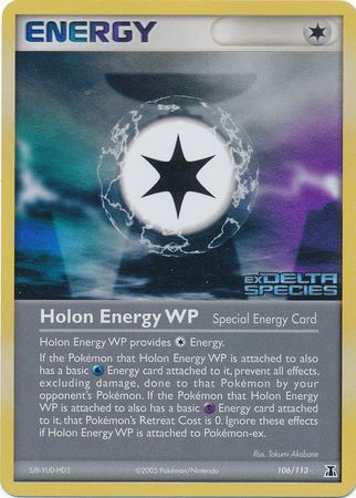 Holon Energy WP (106/113) (Stamped) [EX: Delta Species] | Dumpster Cat Games