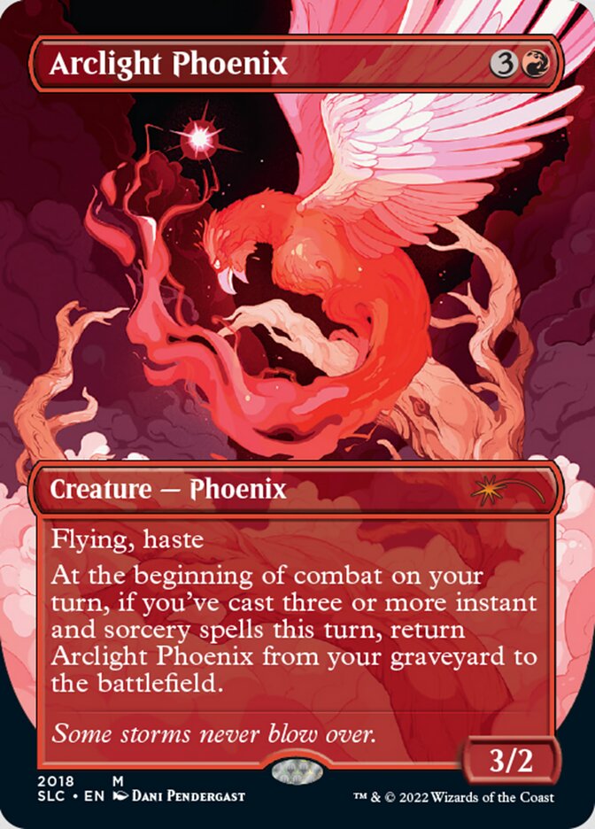 Arclight Phoenix (Borderless) [Secret Lair Countdown Kit] | Dumpster Cat Games