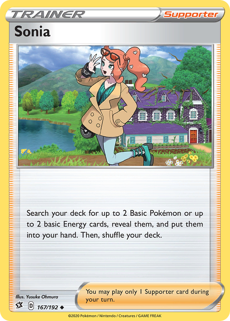 Sonia (167/192) [Sword & Shield: Rebel Clash] | Dumpster Cat Games