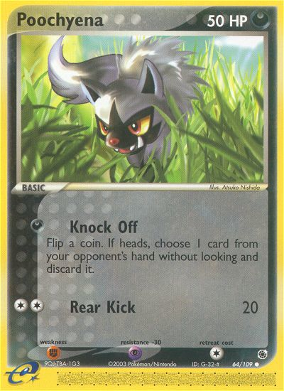 Poochyena (64/109) [EX: Ruby & Sapphire] | Dumpster Cat Games
