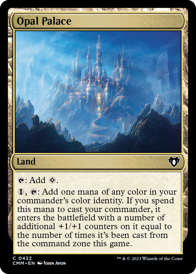 Opal Palace [Commander Masters] | Dumpster Cat Games