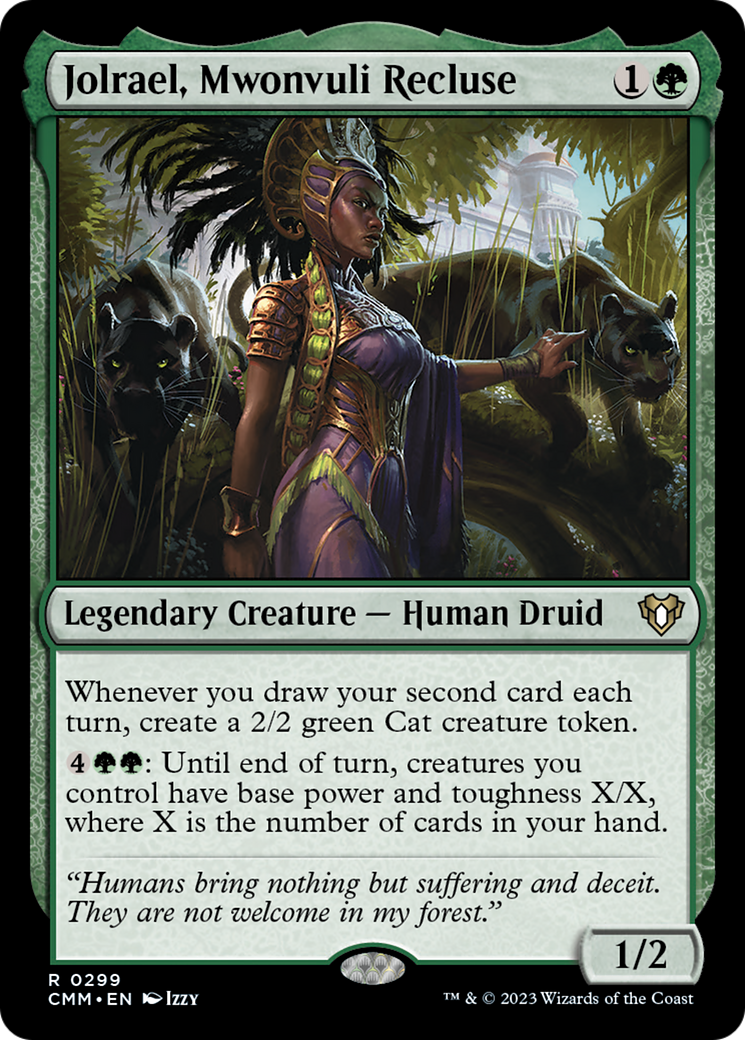 Jolrael, Mwonvuli Recluse [Commander Masters] | Dumpster Cat Games